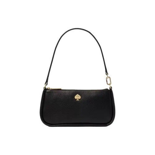 Kate Spade Сумка из зернистой текстуры кожа личи плечевая сумка сумка через плечо женская черная