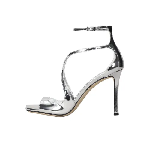 Jimmy Choo Azia One Sandals с ремешком 9,5 см женский серебряный
