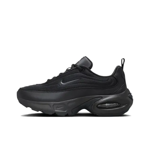 Nike Air Max Portal Беговые кроссовки Низкий топ Черный Женский