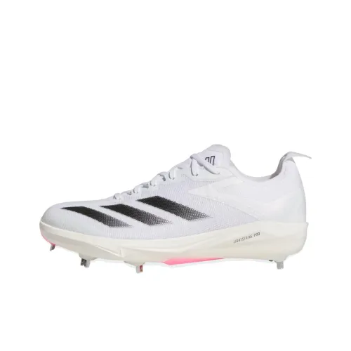 Adidas Adizero Electric Slip-Resistant Abrasion-Resistant Low-Top Training Shoes Men's White Adidas Adizero Electric Противоскользящие Устойчивые к Износу Низкие Кроссовки для Тренировок Мужские Белые
