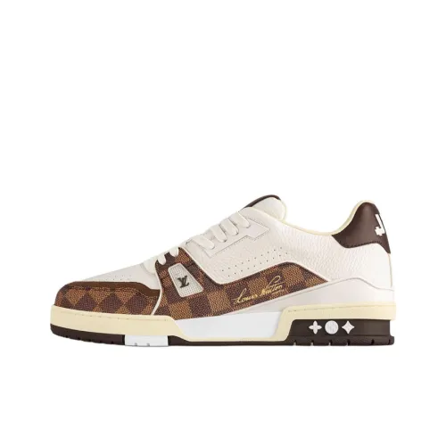 LOUIS VUITTON Кроссовки для скейтбординга Low Top Коричневый Унисекс