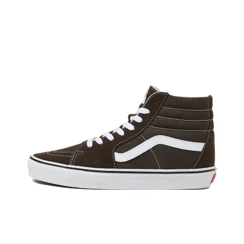 Vans SK8 HI Высокие Кроссовки для Скейтбординга Унисекс Коричневые