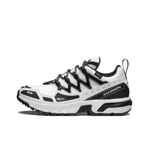 SALOMON ACS + CSWP Амортизация Поддержка Легкий Дышащий Низкий Топ Беговые кроссовки Унисекс Белый