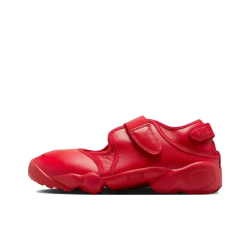Nike Air Rift Slip Resistant Abrasion Resistant Низкий Топ Casual Женский Красный