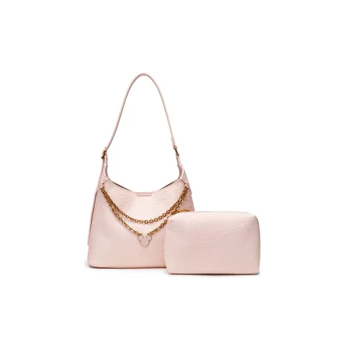 Disney Mickey ПУ (полиуретан) Комбинированная сумка Тоут сумка Сумка через плечо Стандартная Женская Принцесса Розовая