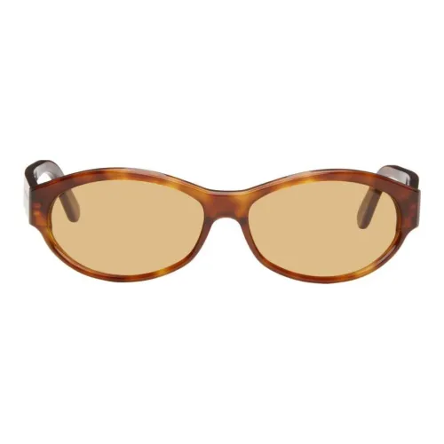 MARNI Ацетат OVAL SUNGLASSES Мужской Коричневый