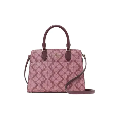 Kate Spade Поливинилхлорид Сумка через плечо Сумка Маленькая Женская Розово-красная