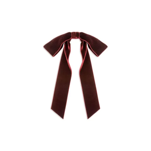 Jennifer Behr Стальной Велюр Заколки для волос Женские Красный