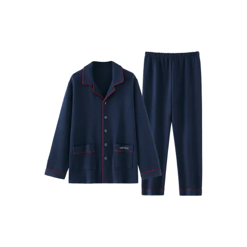 UAVAE ZJ LZS2513 Синий Мужской Пижамные комплекты