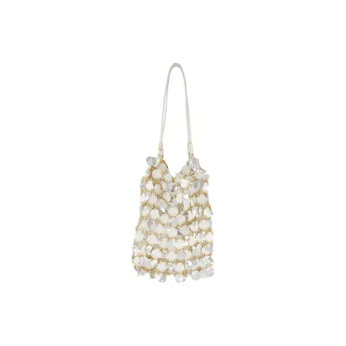 Paco Rabanne Полиэстер Сумка через плечо Обычная Женская Серебряная