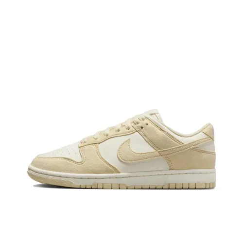 Nike Dunk Скейтборд Кроссовки Низкие Топ Экрю Женские