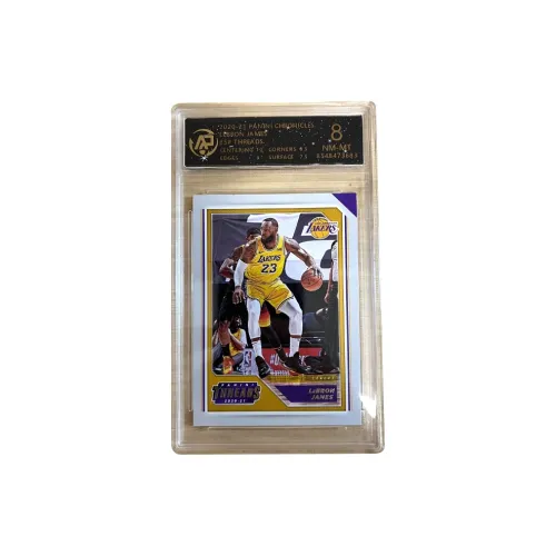 PANINI LeBron James Lakers Chronicles Маленький Майка Basketball Card 8 Points Сертифицированные карточки 1 шт