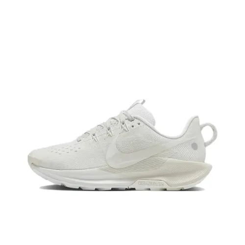 Nike Pegasus Trail 5 Slip-resistant Abrasion-resistant Low-top Беговые кроссовки Женские Белые