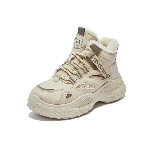 M.M Party Slip-Resistant Thermal MID Top Casual Shoes Women's M.M Party Противоскользящий Термический MID Топ Повседневная Обувь Женская