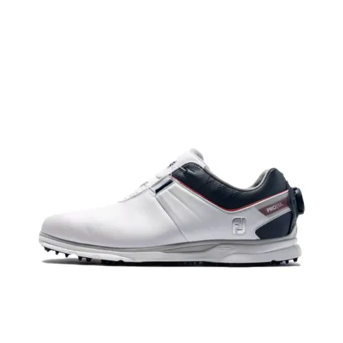 FOOTJOY Golf Shoes Низкий Топ Белый/Синий/Красный Мужской