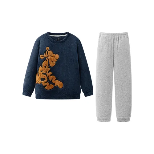 Gongdie X Disney Пижамный комплект Мужской Темно-синий