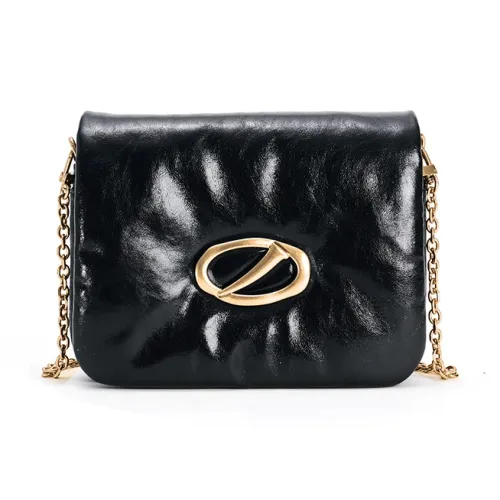 SUPERMERCY Сумка через плечо из крупнозернистой текстуры коровьей кожи среднего размера женская многоцветная