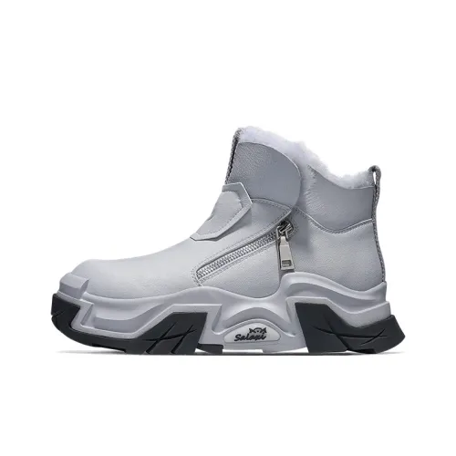 SALAXI Высота Увеличивающие Термические Высокие Кеды Повседневные Мужские