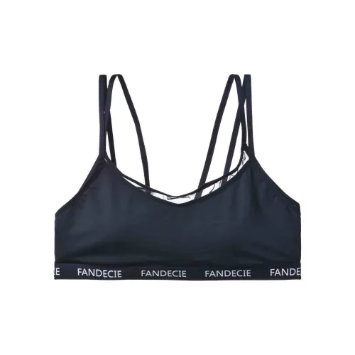 Fandecie Черные Женские Бюстгальтеры