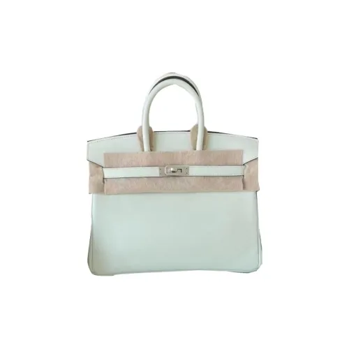 HERMES Birkin Swift Кожа Сумка Birkin Сумка Женская 0S Vert Fizz Пузырьковый Зеленый