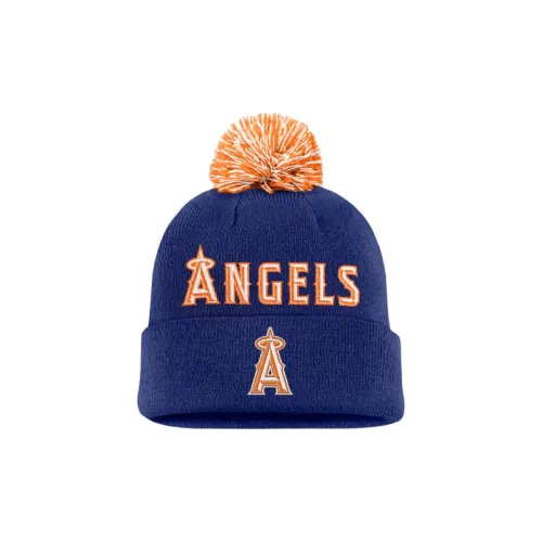 nike Акриловые шапки-бини Мужской Синий