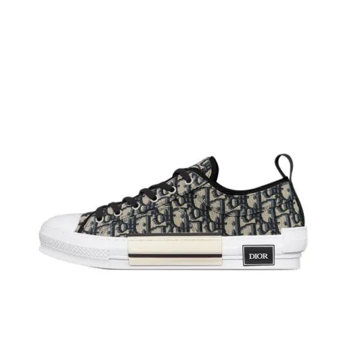 DIOR B23 Canvas Shoes Low Top Unisex