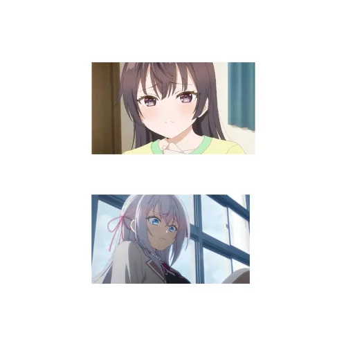 BUSHIROAD Alya Иногда Шепчет Правду на Русский язык К Ее Соседке IP Аниме Карточка Одиночная Упаковка