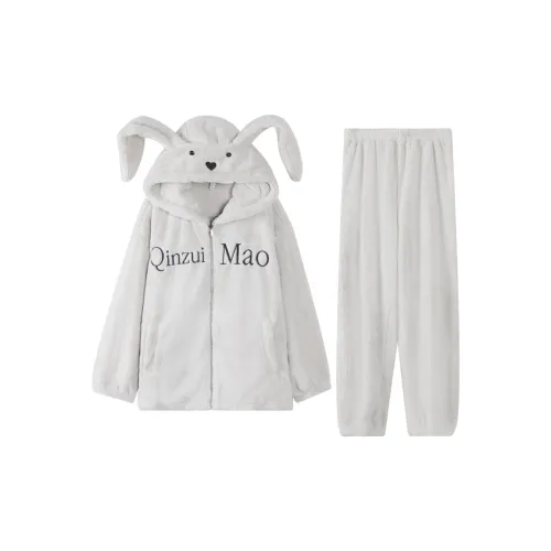 X QINGE Пижамный комплект женский серый