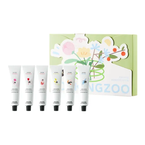ROCKINGZOO Botanical Ароматный Крем для Рук Набор Увлажняющий и Гидратирующий 15 мл*6 Версия A