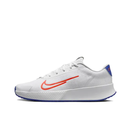Nike Court Vapor Lite 2 Устойчивые к истиранию Низкие Кроссовки для тенниса Мужские Белые