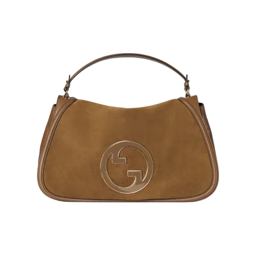 GUCCI Blondie Замшевая сумка через плечо сумка большая женская светло-коричневая