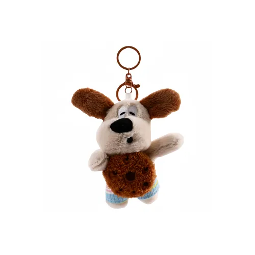 JIUJI Креативный Милый Очаровательный Гурман Щенок Брелок Мастер Гурман Ремонт Собачьих Кукол Плюшевый Брелок 15 см Высота