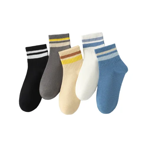 Lanza Носки Crew Мужские 5 пар смешанные цвета