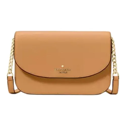 Kate Spade Утонченная сумка через плечо из зернистой кожи женская мouss желтая