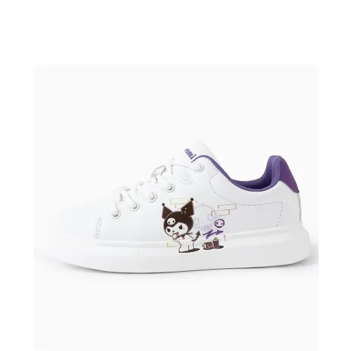 Sanrio x Hello Kitty Kulomi Легкие Низкие Кроссовки для скейтбординга Женские Белые