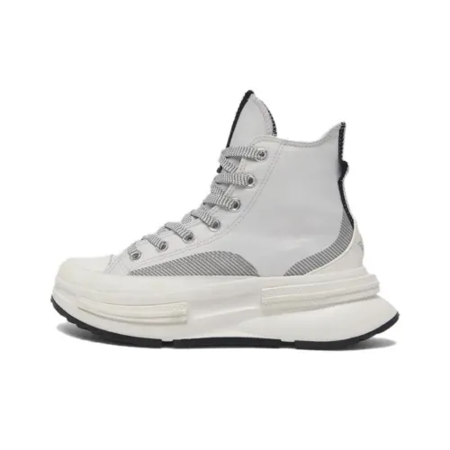 Конверс Run Star Legacy CX Устойчивые к истиранию высокие кеды унисекс серого цвета