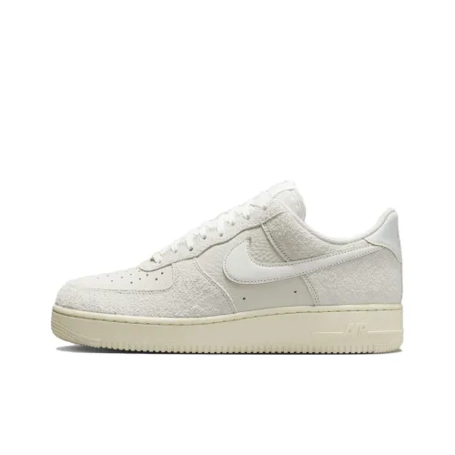 Nike Air FORCE 1 Slip-on Устойчивый к истиранию Низкий Топ Скейтбординг Кроссовки Унисекс Бежевый