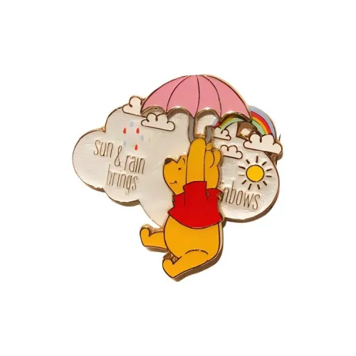 Диснеевские персонажи Umbrella Wielding Winnie значки Shanghai Disney