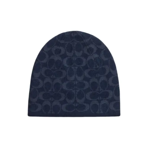 COACH Шерсть Бини Мужской Полночь Морской