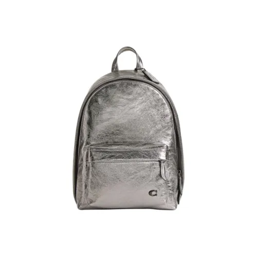 COACH Кожа Рюкзак Маленький Мужской Антрацит