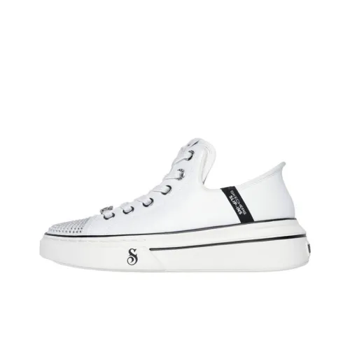 Snoop Dogg x Skechers Snoop One Low Топ Повседневная обувь Женская Белая