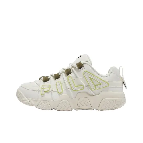 FILA FUSION Buster Low Топ Винтажные Баскетбольные Кроссовки Женские Белые