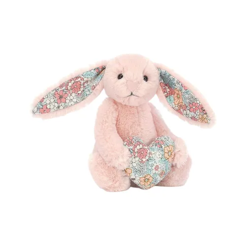 JELLYCAT Easter Collection Heartthrob Blush Rabbit Plush Doll Кукла из плюша 15 см Высота
