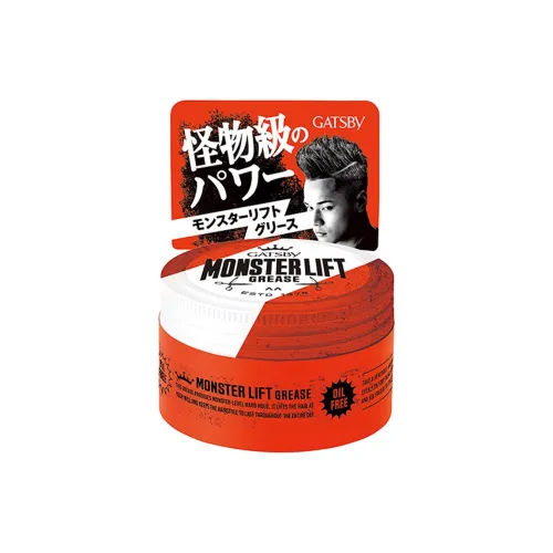 GATSBY Монстр Уровень Пава Волосы Парафин Стайлинг Длинный Долговечный Натуральный 3D-эффект 100г