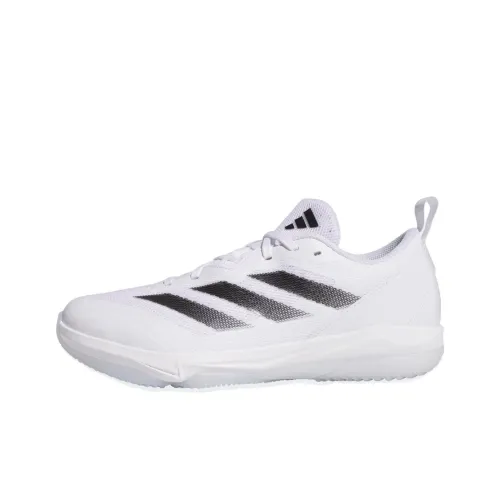 Adidas Adizero Slip Resistant Abrasion Resistant Низкие Кроссовки для тренировок Женские Белые