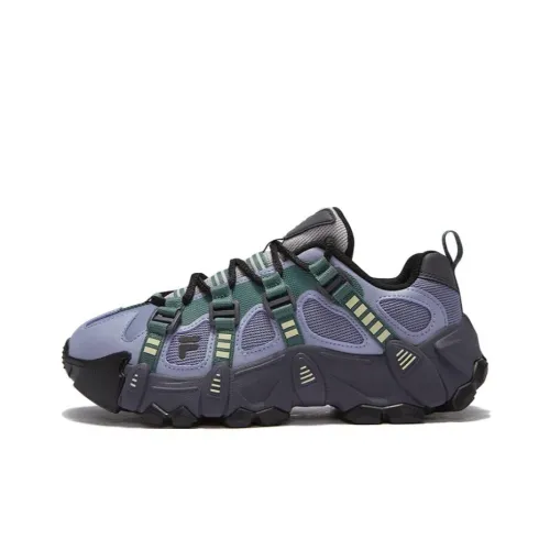 FILA FUSION EXOCET Mountains Низкий Топ Толстая Подошва Кроссовки Женские Haze Синий