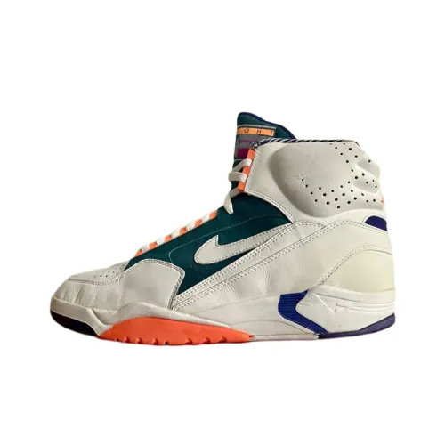 Nike Air Pilot Lite Противоскользящий Устойчивый к истиранию Высокий Топ Винтажные Баскетбольные Кроссовки Унисекс Белый