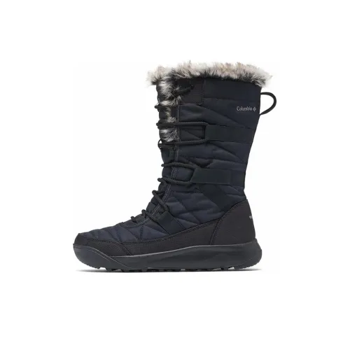 Columbia Minx Shorty 4 Термостойкий противоскользящий высокий сноубутс для женщин черный