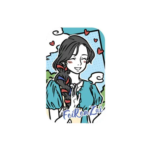 Не-человеческий Fei Ren ZAI Аниме Fei Ren ZAI Основные Персонажи Коллекция Divine Guardian Значки