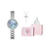 Ангел'S Любовь Коробка "Сердцебиение" [Синяя оболочка, серебряный стальной браслет]